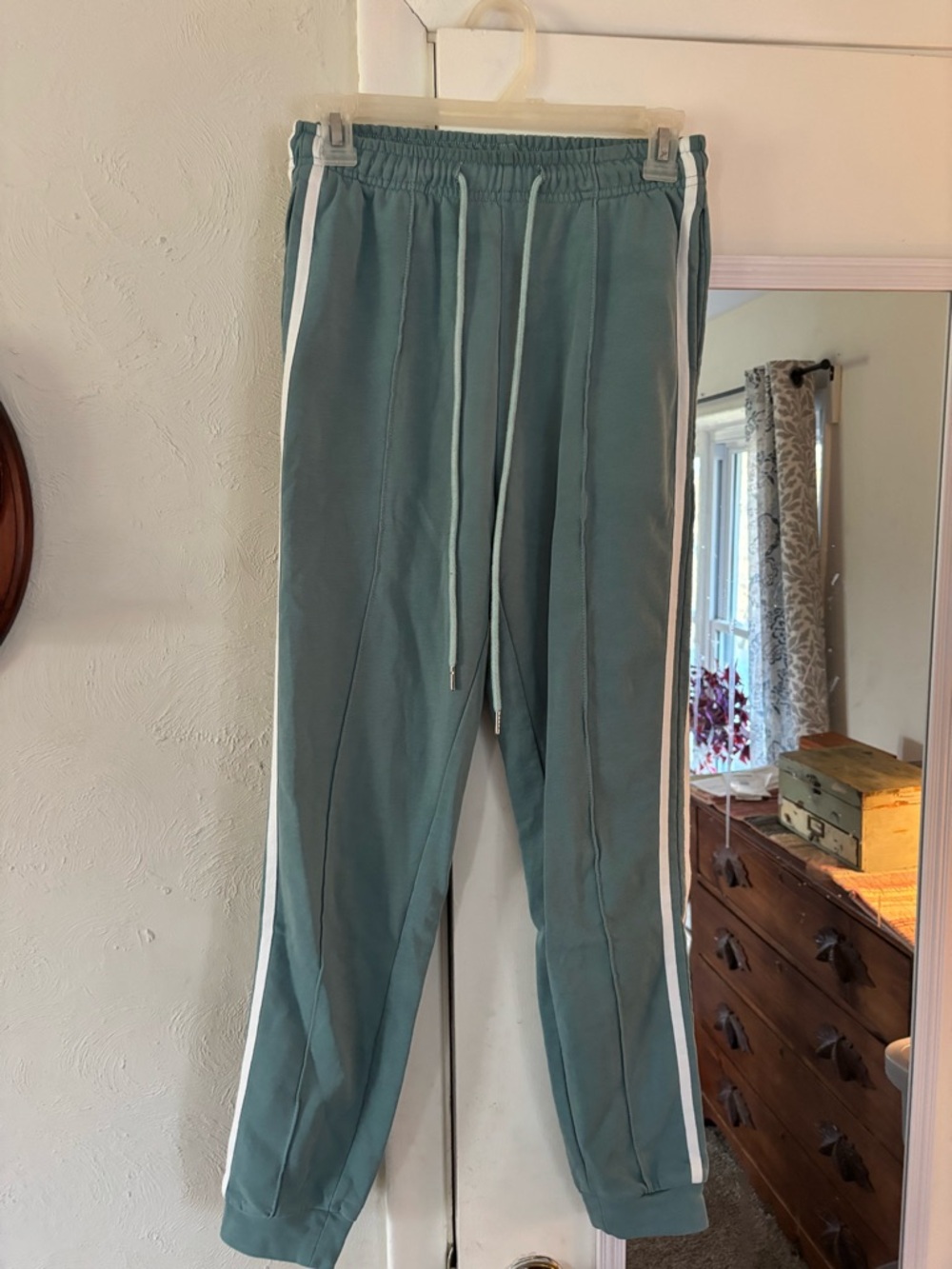 Women's Teal Track Soft Joggers